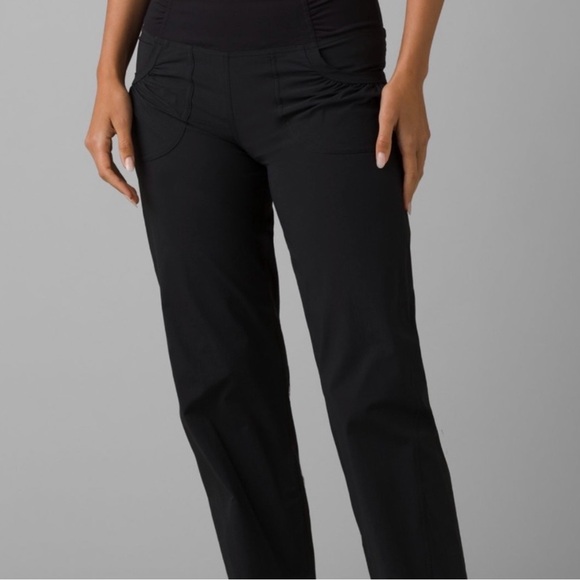 Prana Summit Pants Black Hiking Gorpcore Athleisure Outdoor L - Picture 8 of 9
